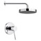 Chrome Shower Faucet Set with 8